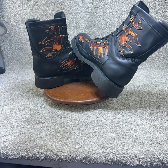 xelement motorcycle boots men’s size 12.5 - Picture 3 of 7